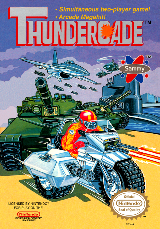 Thundercade (USA) box art